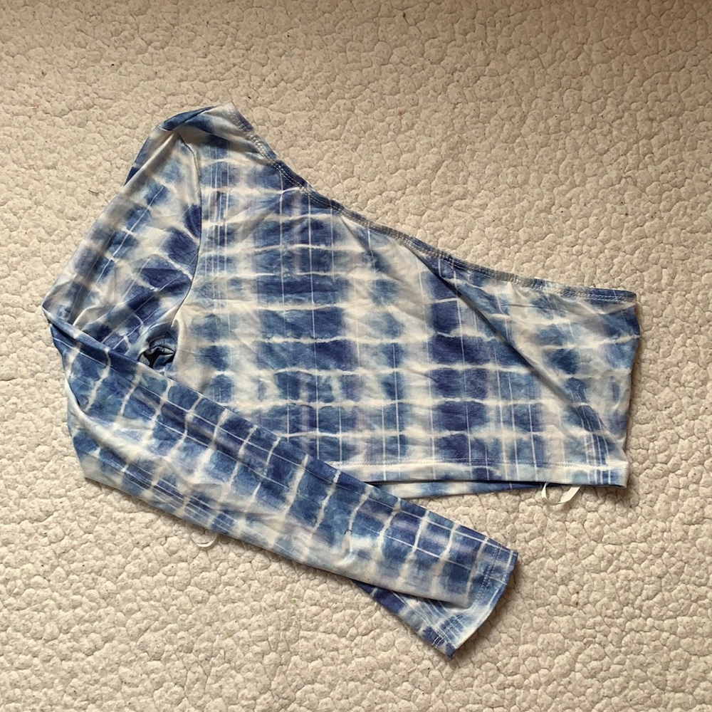 One Shoulder Crop Top